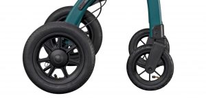 Outdoor rollator met luchtbanden, de Rollz Motion Performance