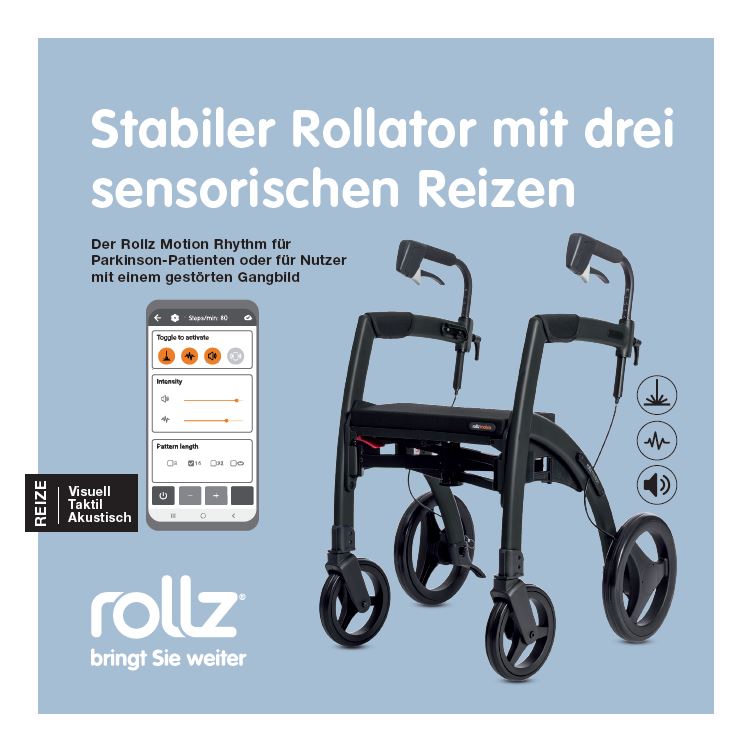 Rollz Motion Rhythm Parkinson-Rollator