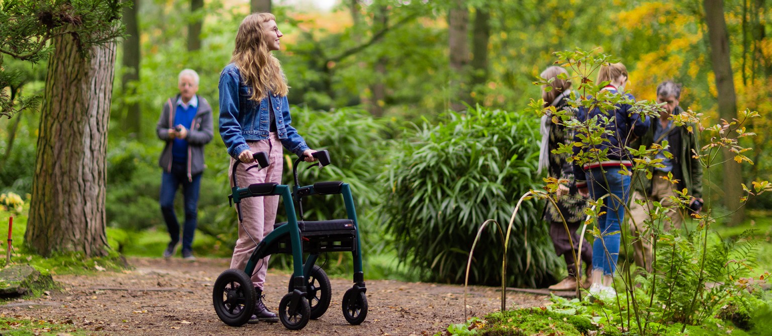 AllTerrain Rollator Rollator Walker for OffRoad & Rough Surfaces