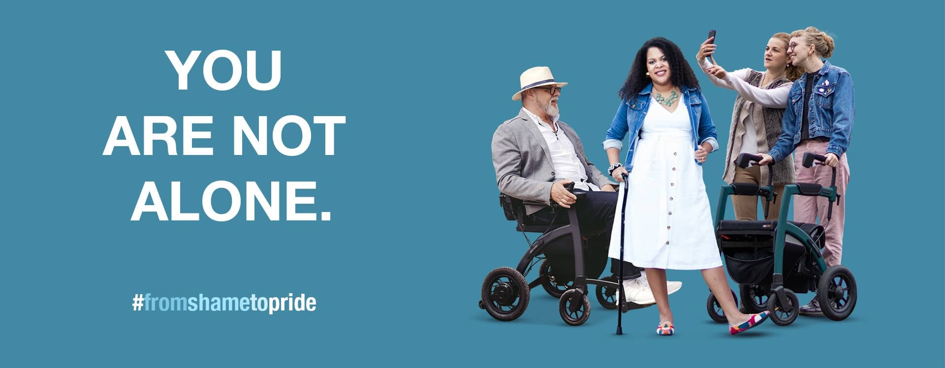 From shame to pride campaign about disability