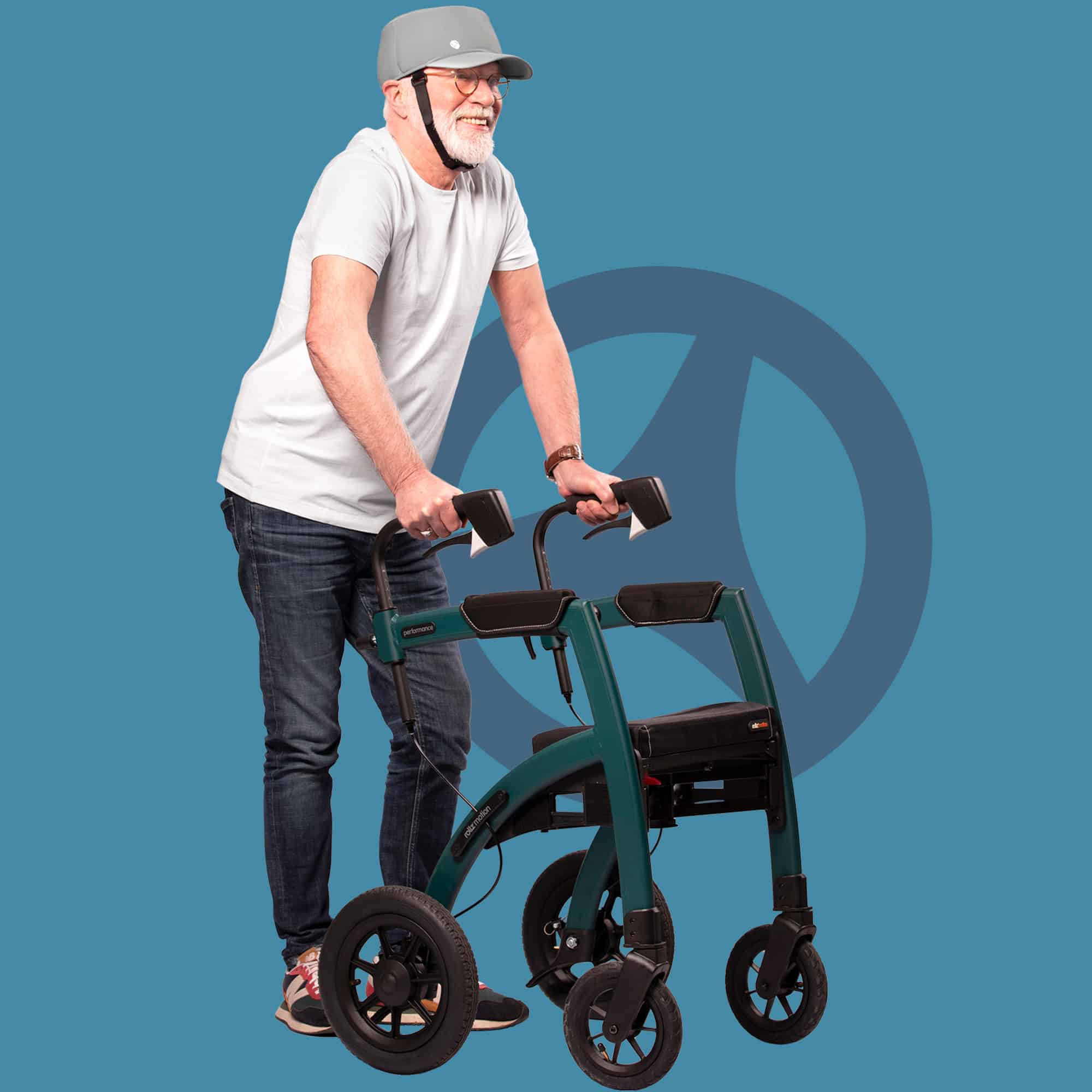 all-terrain rollator walker