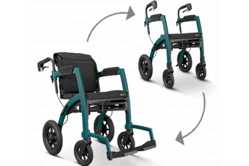 best wheelchair walker combo