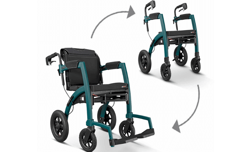 best wheelchair walker combo